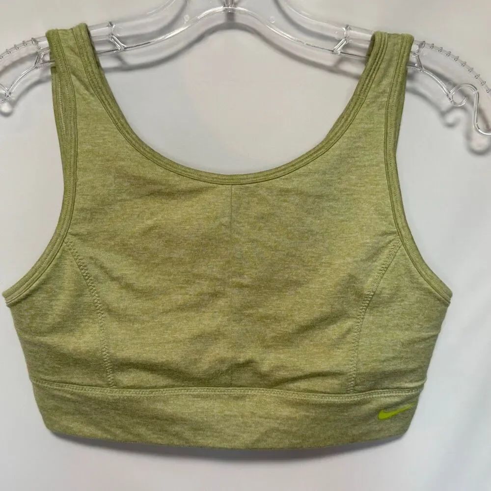 C 30 Nike dri fit Green sport bra size XL